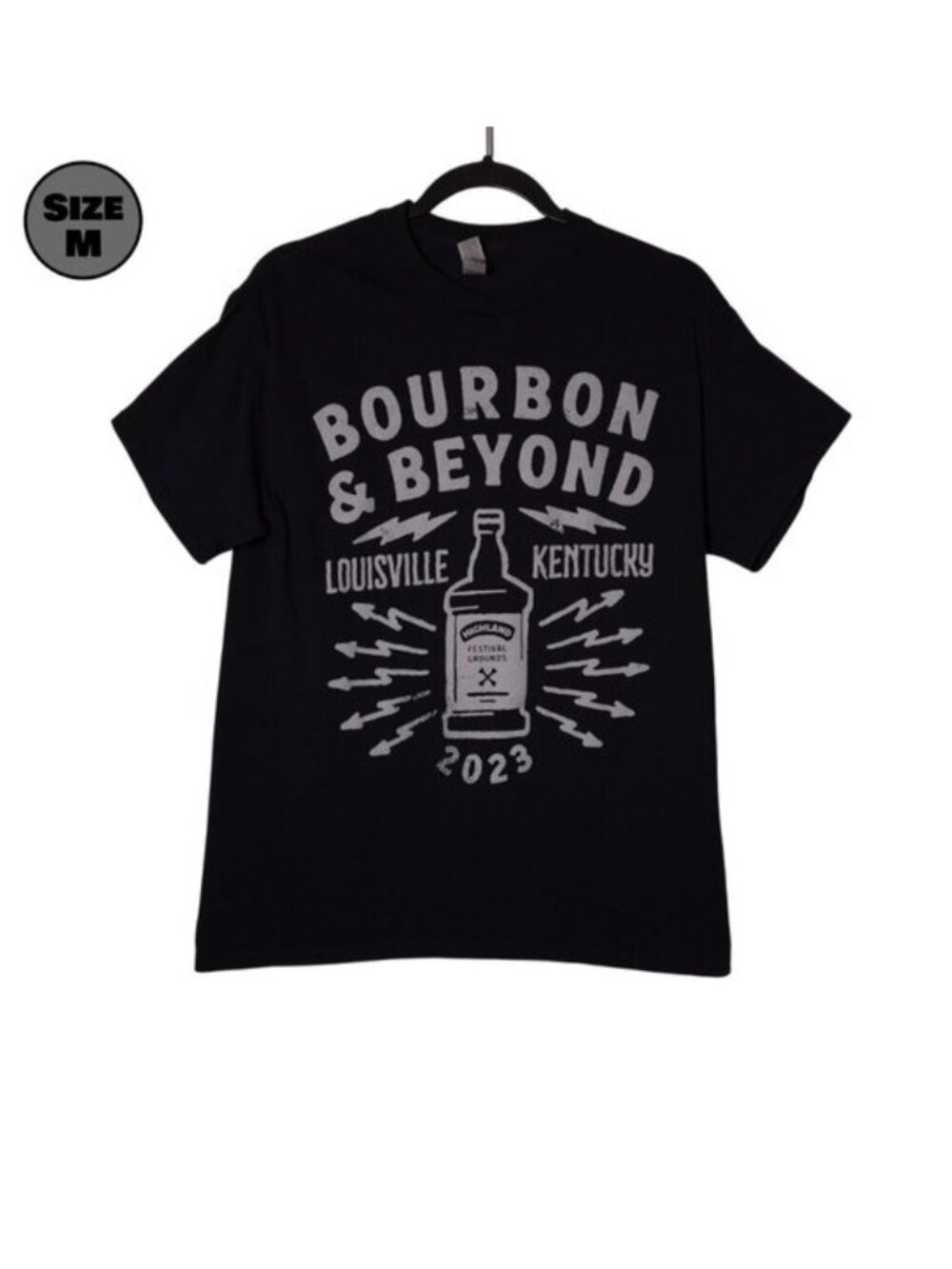 Bourbon & Beyond 2023 USED Shirt (M, Louisville, Kentucky, Bruno Mars, Killers)